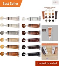 All-in-One Wood Repair Kit: 12 Colors for Flawless Furniture Restoration