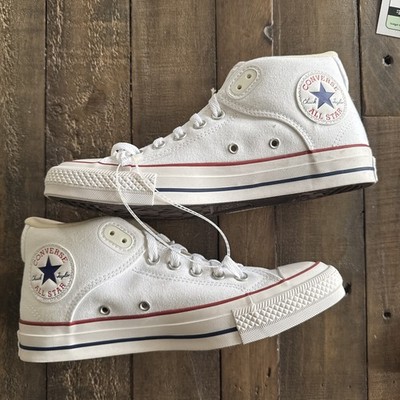 Converse Chuck Taylor All Star Malden Street Mid White Men s 7.5 Women s 9