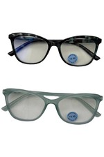 Prive Revaux 2-Pack Tuned In BlueLight Reading Glasses CryBlu/TeaHavan