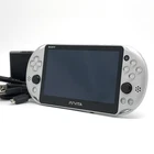 SONY PS Vita PCH-2000 Slim Silver Wi-Fi LCD FW:3.74 w/ Charger "Mint"