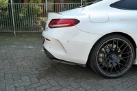 Maxton Design Diffusor Flaps Passend FüR Mercedes C-Klasse C205 63 AMG Coupe Sch