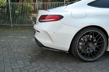 Street+ Heck Ansatz Flaps passend für Mercedes C-Klasse C205 63 AMG Coupe schwar Street+ Heck Ansatz Flaps passend für Mercedes C-Klasse C205 63 AMG Coupe schwar