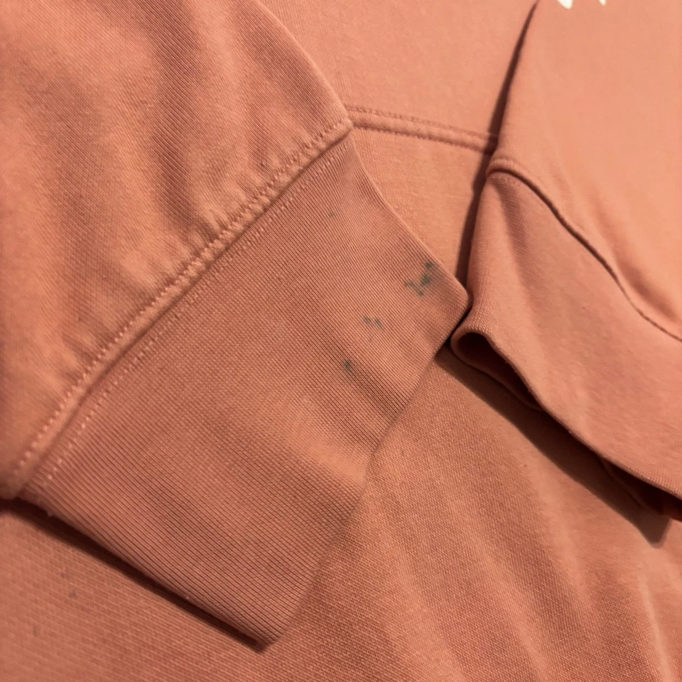 Moletom com capuz Columbia Viewmont II masculino logotipo gráfico 2XL rosa LEIA POR FAVOR - Imagem 3 de 4