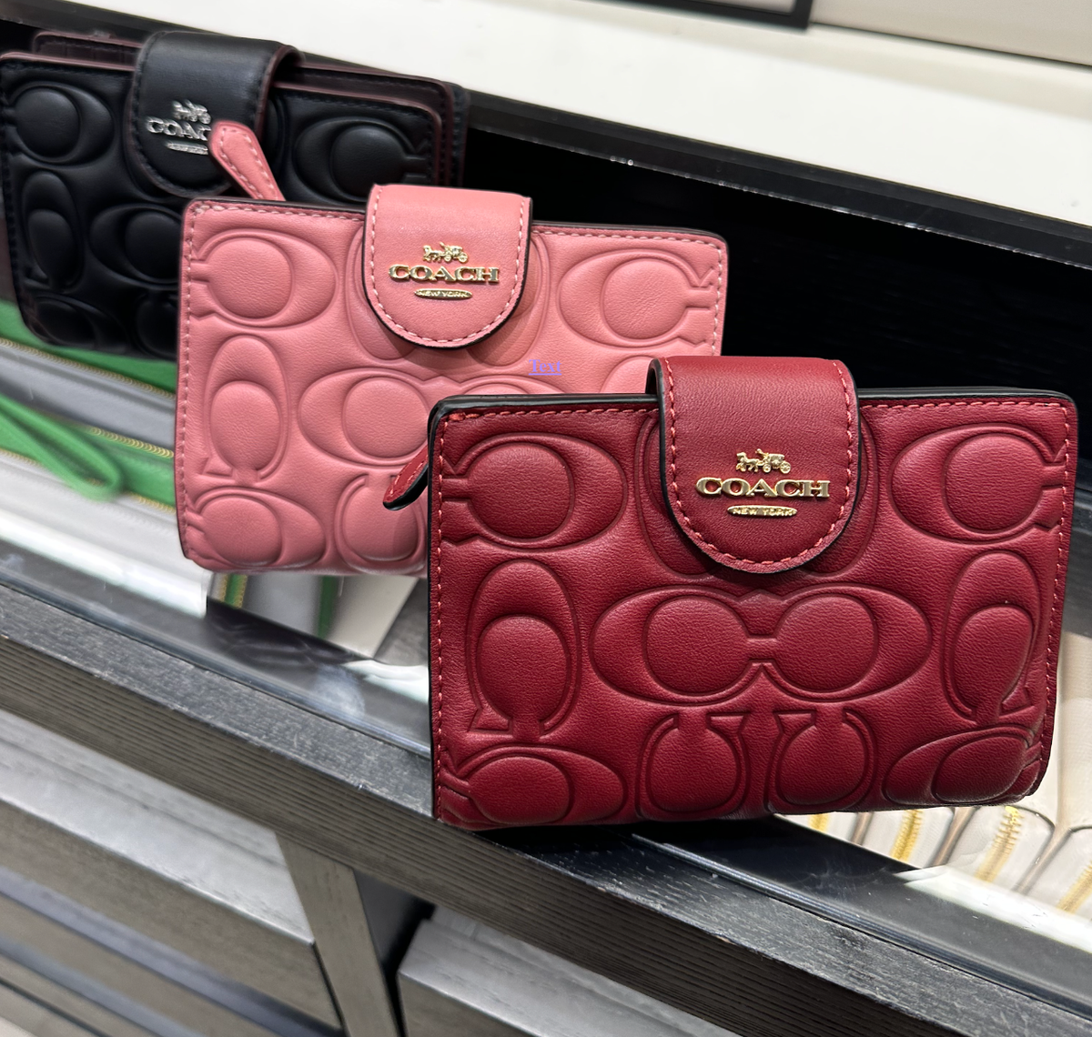 NWT Coach Medium Corner Zip Wallet CM241 CM997 PICK ONE | eBay