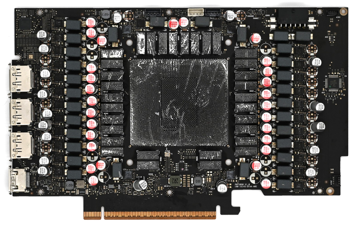 FOR PARTS ONLY - PCB Donor Board from PNY RTX 5090 GPU Graphics