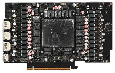 FOR PARTS ONLY - PCB Donor Board from PNY RTX 5090 GPU Graphics