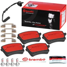 Brembo P85150N Rear Ceramic Brake Pads Set for 2012-15 Audi A6 A7 / 15-20 Macan
