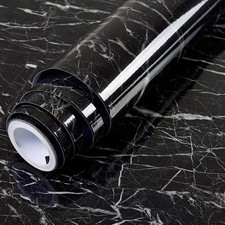 Vinyl Marble Wallpaper Self Adhesive Kitchen Counter Top Cabinet Wrap Stickers