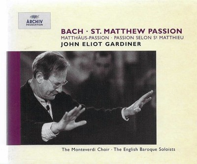 JS Bach St Matthew Passion Gardiner 3 CD