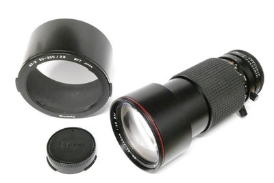 Tokina AT-X 80-200 mm / 2,8  Objektiv für analoge Canon FD Modelle  NEBEL