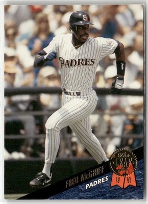 1993 LEAF #46 FRED MCGRIFF SAN DIEGO PADRES