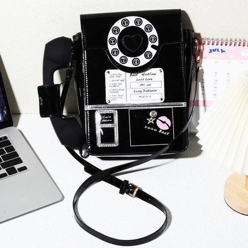 Simulated Phone Bag Shoulder for Women Funny Single-shoulder - Picture 9 of 11