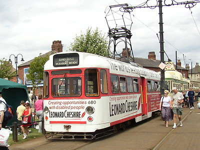 TRAMCAR 680 - BLACKPOOL Tram Photo