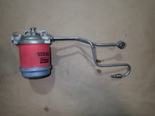 Perkins 704-30 Diesel Engine Fuel Filter With Lines OEM Take Off!