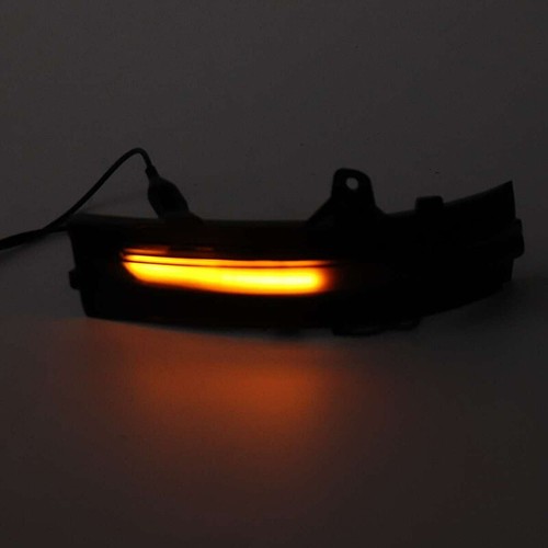 Luz de giro con espejo lateral LED dinámico para lente ahumada Ford Edge 2015-2023 - Imagen 4 de 13