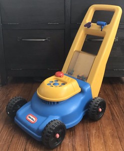 lawn mower popper toy