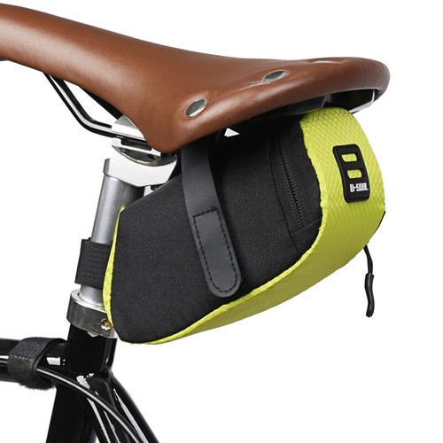 Nylon Bicycle Saddle Bag Waterproof MTB Bike Saddle Storage Seat Rear Tool Pouch - Picture 21 of 30