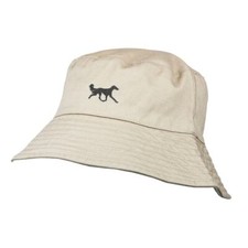 Saluki Owner Clothing Gifts. 100% Washed Chino Cotton Embroidered Bucket Sun