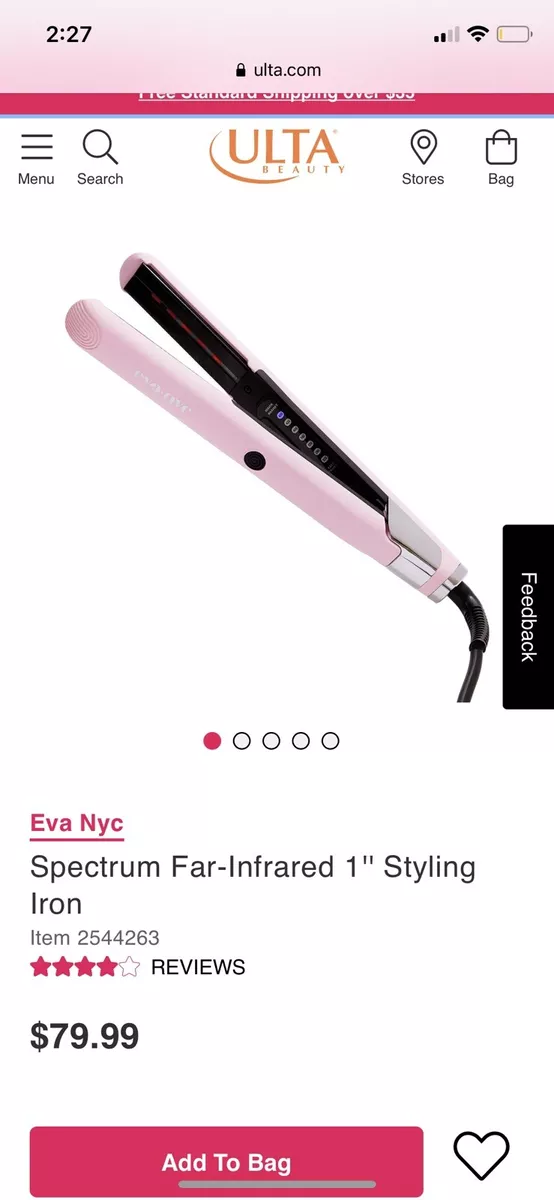Eva nyc spectrum clearance far infrared styling iron