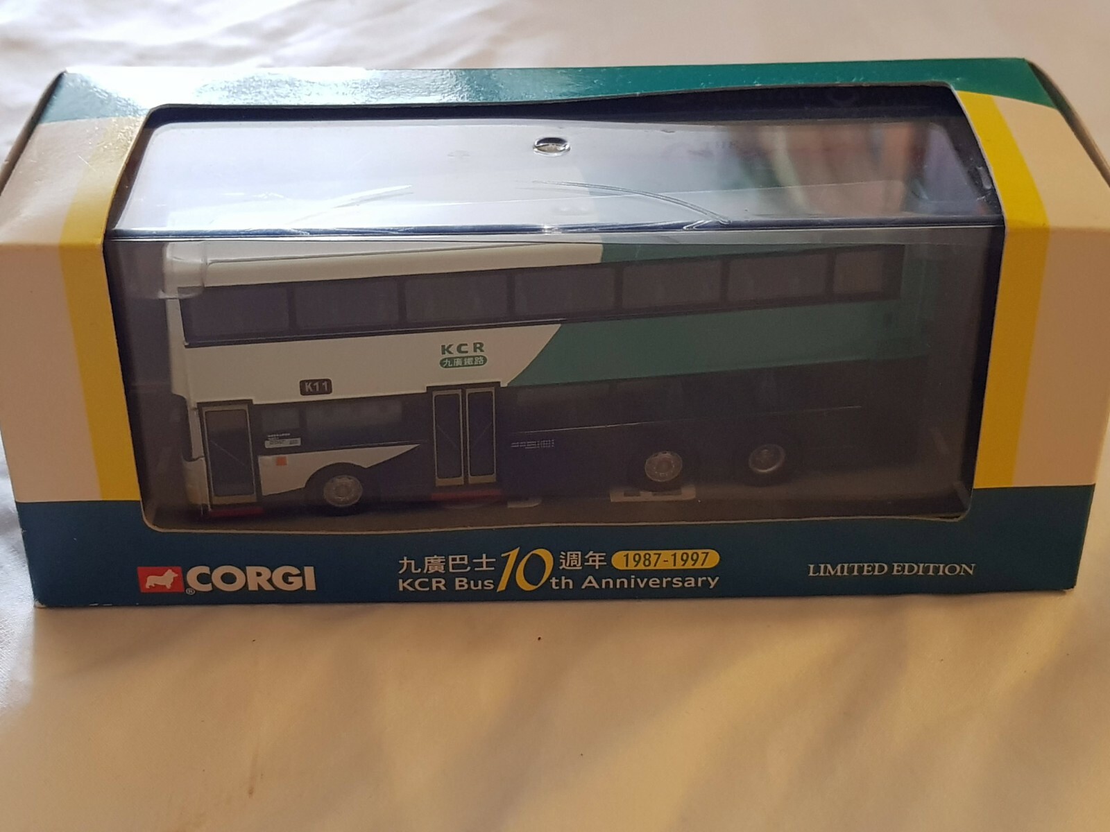 Corgi Oriental KCR, Leyland bus No.K11 City One Shatin, Hong Kong Transport
