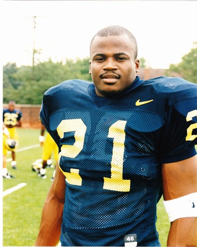 Tim Biakabutuka 8x10 Michigan Wolverines color photo | eBay