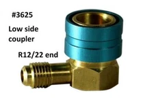 R1234YF, 1234yf, R-1234yf, YF, Automotive Low Side Coupler to R134A #3625