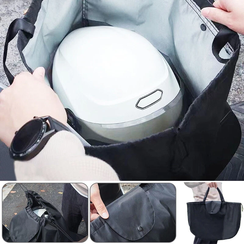 Bolsa de almacenamiento portátil para casco de motocicleta al aire libre para moto Foto 2 de 4