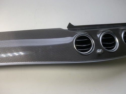 GENUINE MERCEDES BENZ W213 CARBON FIBER AMG CENTER DASH TRIM A2136800501 FOR RHD - Picture 4 of 9