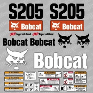 Aufkleber-Set Für Bobcat T590 Kettenlader (Modell M-2, Ab Baujahr 2017) - Originalgetreue Dekoration