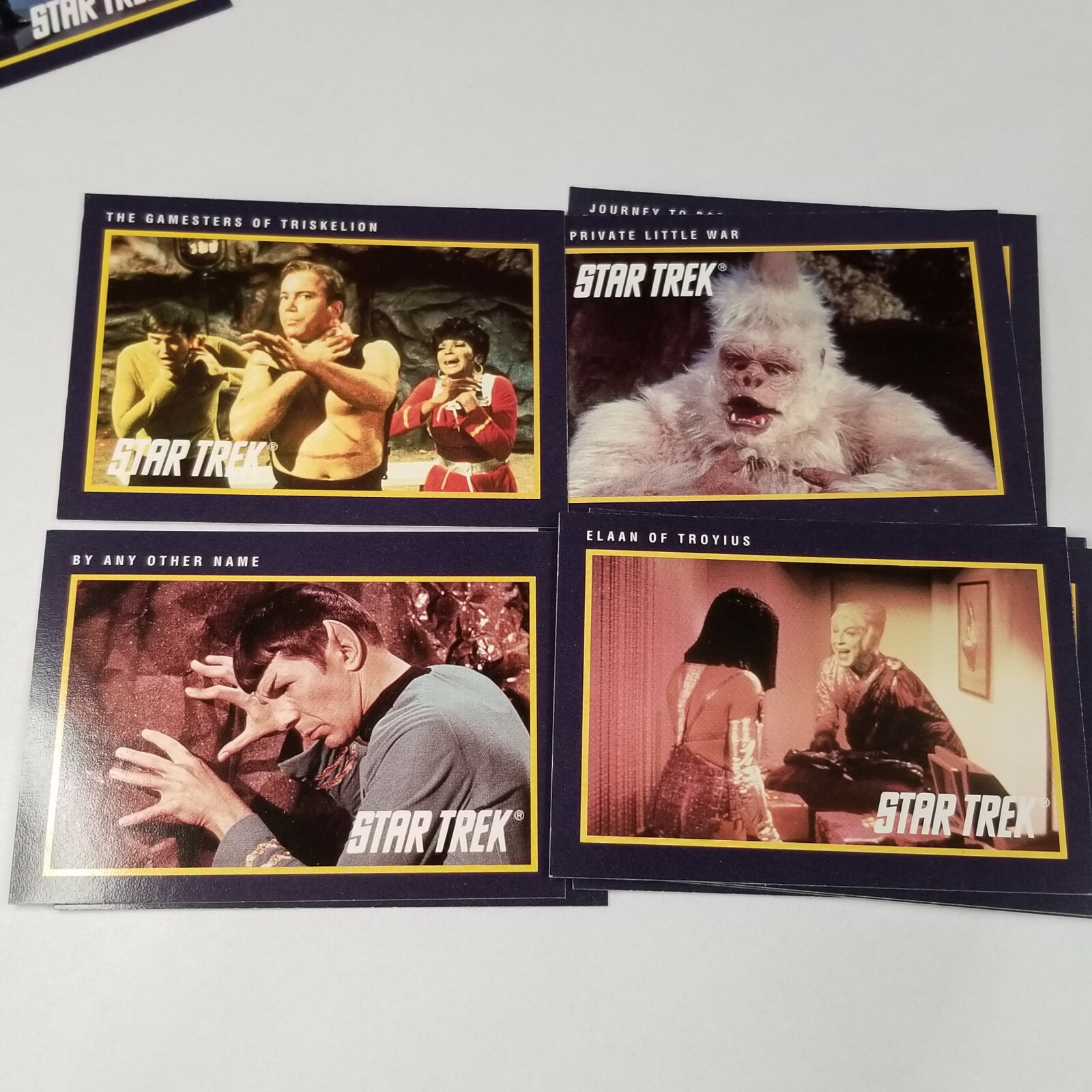 Original Set of Star Trek Series II 25th Anniversary 1991 Trading Cards  Impel for sale online | eBay