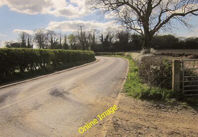 Foto 12x8 Straße nach Markington South Stainley mehr oder weniger eine Rückansicht o c2014