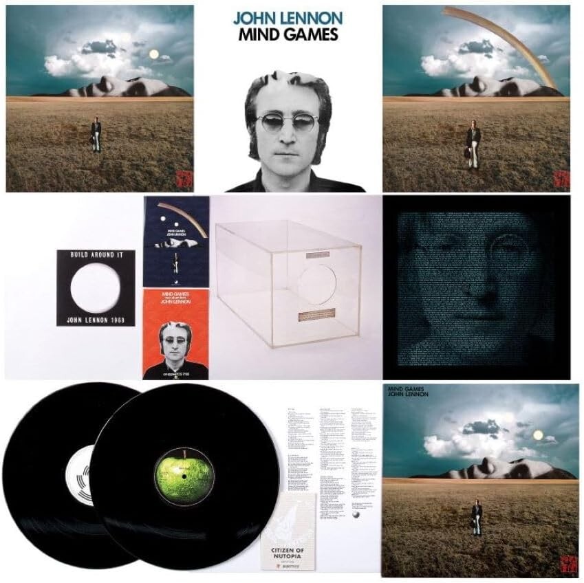 John Lennon Mind Games Ultimate Collection Vinyl Record 2 LP Limited Edition