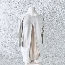 INTIMISSIMI MAGLIETTA 3/4 BOUCLE GRIGIO PERLA INSERTO ROSA ANTICO S ZARA TEZENIS