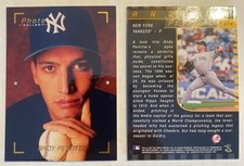 ANDY PETTITTE TOPPS GALLERY PHOTO GALLERY NEW YORK YANKEES #14 1997 97