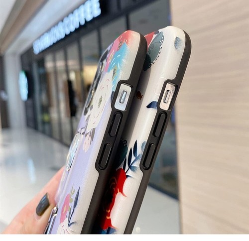 For iPhone 13 Pro Case Girls Cute shockproof Finger Grip Kickstand Hold Design - Zdjęcie 4 z 6