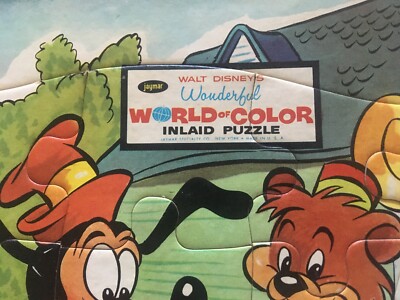 Goofy's Circus Puzzle World Of Color Inlaid Walt Disney
