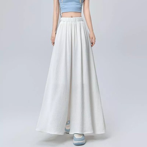 Pantalon été Jambes Larges élastique Pantalon Palazzo Imprimé Femme