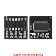 TPM 2.0 Encryption Security Module 14Pin SPI / LPC H For Multi-brand Motherboard