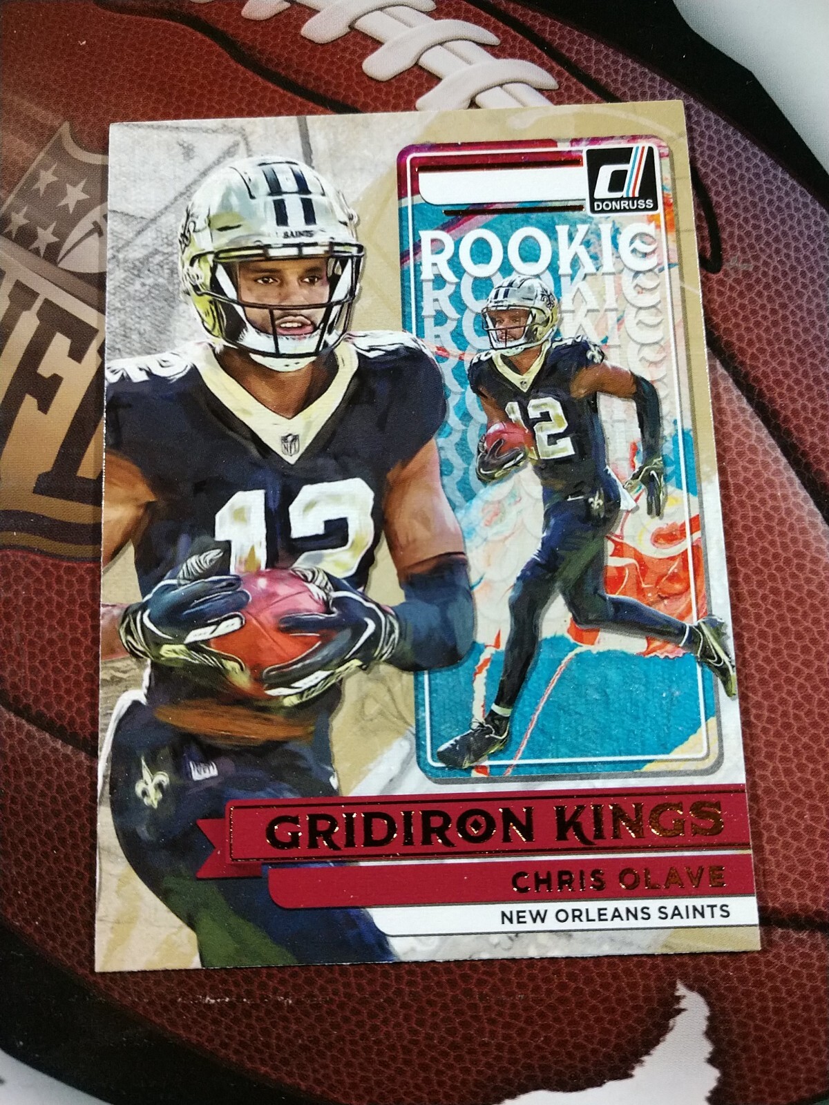 CHRIS OLAVE 2022 Donruss Football Rookie Gridiron Kings #RGK8 New Orleans Saints