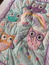 Owls Baby Girl Crib Comforter Only Unique See Details   