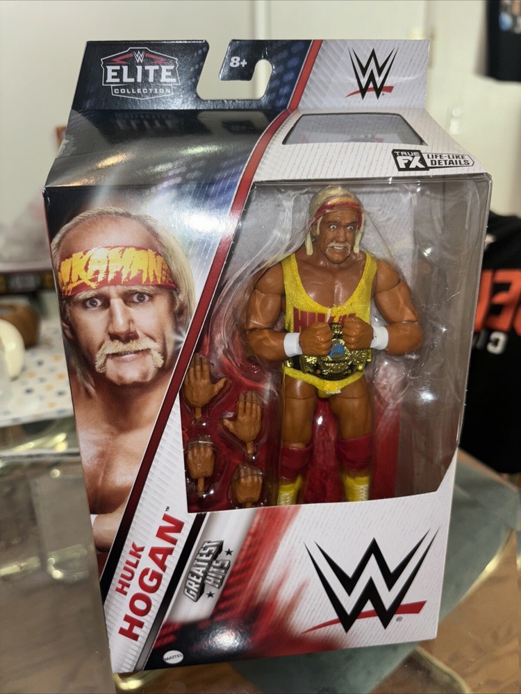 Hulk Hogan WWE Elite Greatest Hits 4 Mattel Toy Wrestling Figure Wrestlemania