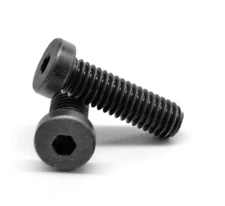 1/4"-20 x 1" Coarse Thread Socket Low Hd Cap Screw Black Oxide