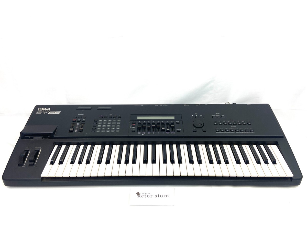 Yamaha SY85 Keyboard Synthesizer Tested Working USED Great Yamaha SY85 Keyboard Synthesizer Tested Working USED Great