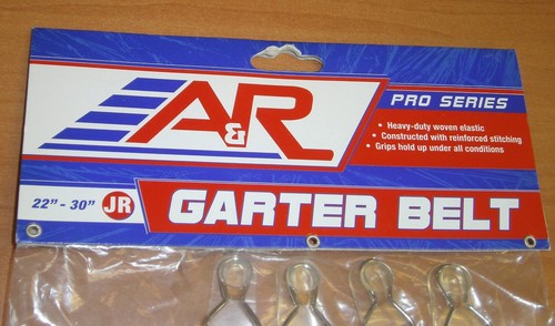 1 - NEW A&R Hockey Ice Hockey Garter Belt Hold Up Socks Youth  Junior: 22" - 30" - Picture 3 of 6