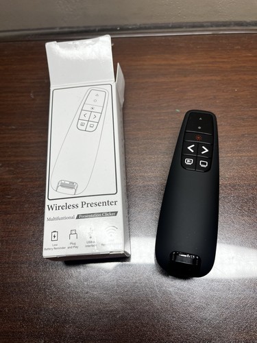 Wireless Presenter Multifunctional Presentation Clicker -Black - 第 5/9 張圖片