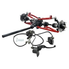 Four Wheel Front Drive CV Axle Shaft kit Suspension Swing Arm Go kart Bike ATV