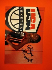 Rhyne Howard Autographed 4x6 Photo Atlanta Dream WNBA