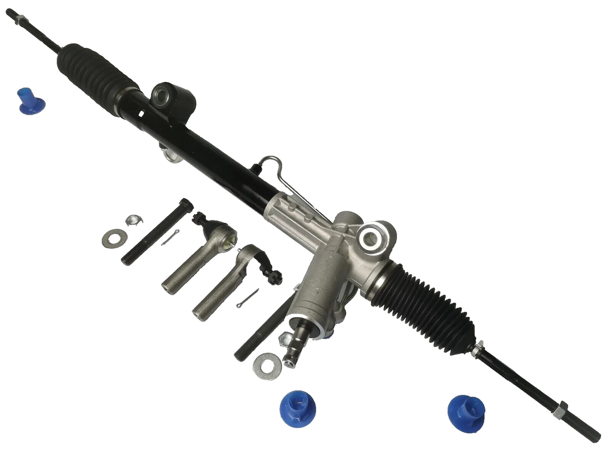 Mustang II Power Rack & Pinion kit W/2pc Rubber Pump Power