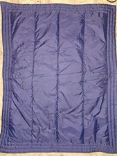 Ralph Lauren Home Collection NAVY BLUE Quilted Pillow Sham Standard Zip Close