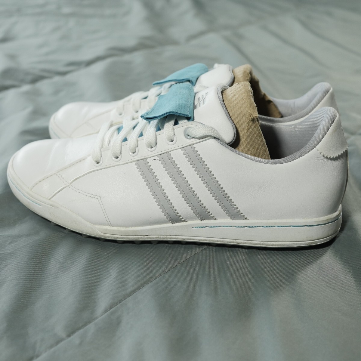 Adidas Shoes Womens White Gray Adicross Golf II Sneakers Spikeless